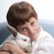 04 Easter Special: child portrait boy with easter bunny