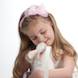 Easter Special: picture of girl pink bow with bunny