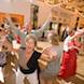 columbia missouri wedding photographer: reception dance having fun